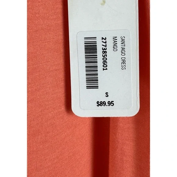 Soft Surroundings Women's Sz S Santiago A-Line Maxi Dress Scoop Neck Pockets - Picture 8 of 9